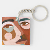 Geo stellen Upclose gegenüber Schlüsselanhänger (Rückseite)