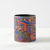 Geo Tech, Abstrakt Art Tasse (Zentrum)