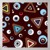 Geo Triangle Poster (Vorne)