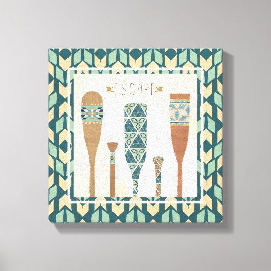 Geo VI | Flucht Leinwanddruck (Vorderseite)