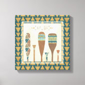 Geo VII | Entdecken Leinwanddruck (Vorderseite)