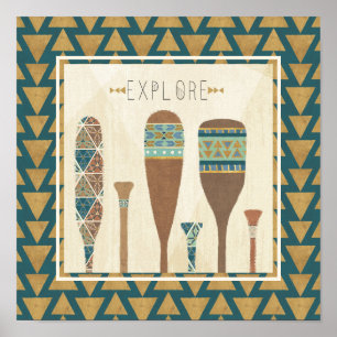 Geo VII Entdecken Poster