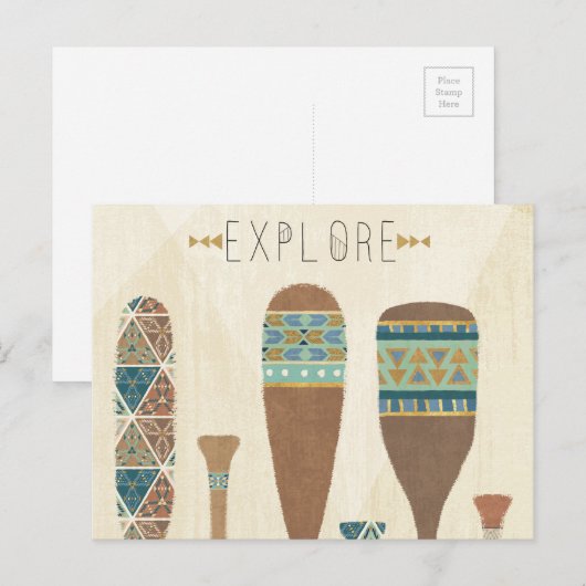 Geo VII | Entdecken Postkarte (Vorne/Hinten)