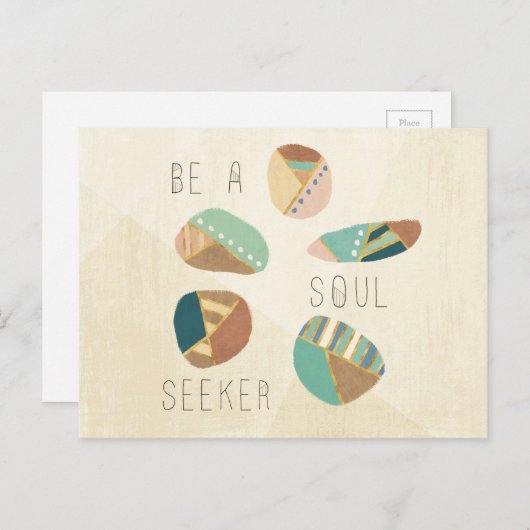 Geo VIII | Soul suchen Postkarte (Vorne/Hinten)