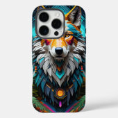 Geo Wolf Case-Mate iPhone Hülle (Rückseite)