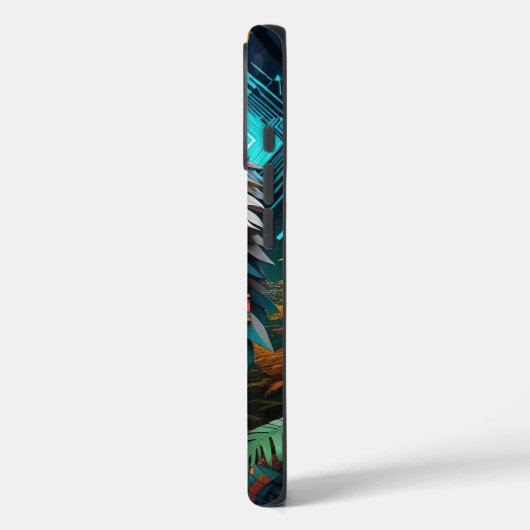 Geo Wolf Case-Mate iPhone Hülle (Rückseite / Links)