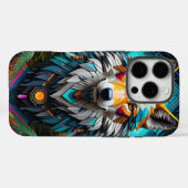 Geo Wolf Case-Mate iPhone Hülle (Rückseite (Horizontal))