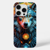 Geo Wolf Case-Mate iPhone Hülle (Rückseite)