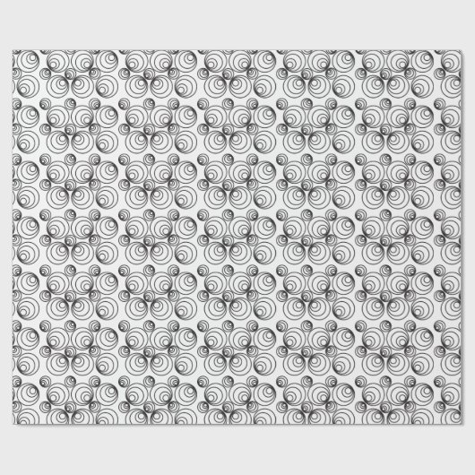 Geo Wrapping Paper Geschenkpapier (Flach)