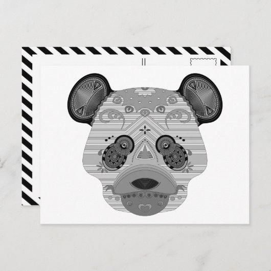 Geobär Postkarte (Vorne/Hinten)