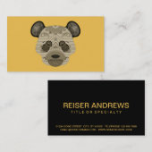 Geobär Visitenkarte (Vorne/Hinten)