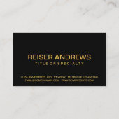 Geobär Visitenkarte (Rückseite)