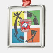 GEOCACHE ARKANSAS MOTTO-MENSCHENREGEL ORNAMENT AUS METALL (Links)