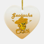 Geocache Chick #10 Keramikornament (Vorne)