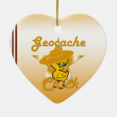 Geocache Chick #10 Keramikornament (Hinten)