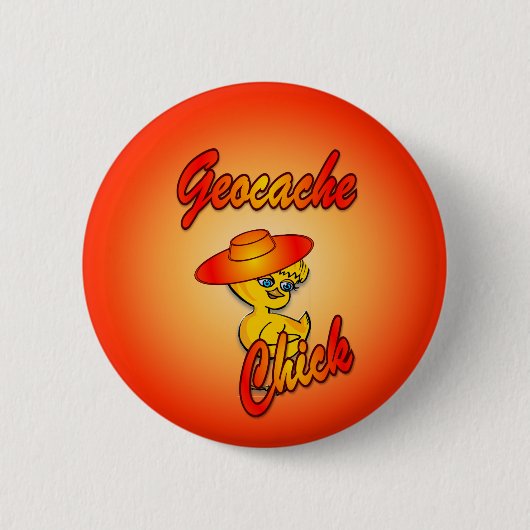 Geocache Chick #5 Button (Vorderseite)