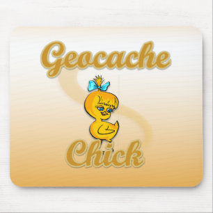 Geocache Chick Mousepad