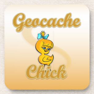 Geocache Chick Untersetzer