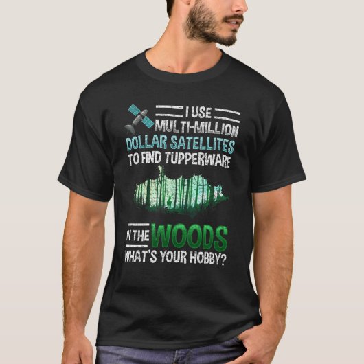 Geocache Geocache Geocache Geocache Geocaching T-Shirt (Vorderseite)