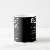 Geocache gibt Männern Jungs und Frauen Geocaching Kaffeetasse (Mittel)