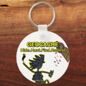 Geocache Hide Hide Finde III Schlüsselanhänger (Vorderseite)
