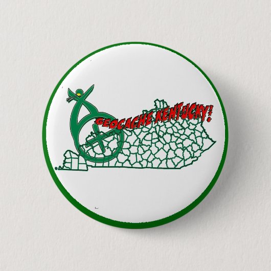 GEOCACHE KENTUCKY LANDKREISES & STAATEN BUTTON (Vorderseite)