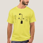 Geocache Mathe T-Shirt (Vorderseite)