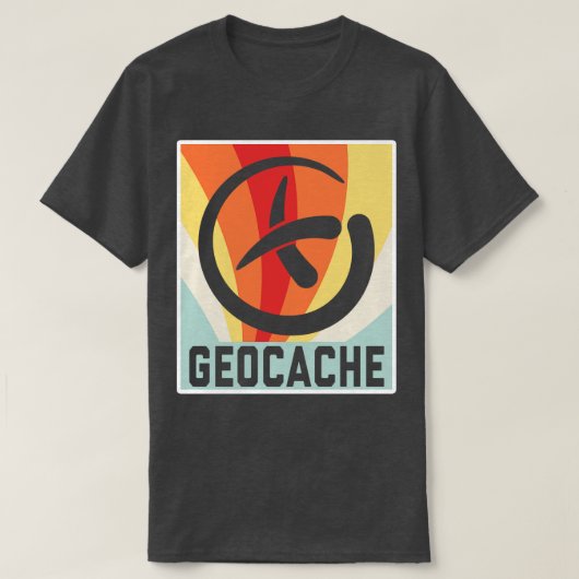 Geocache T-Shirt (Design vorne)