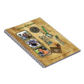 Geocache Triple Foto Journal Notizblock (Rechte Seite)