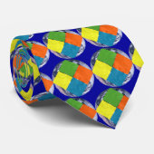 GeoCache Welt Krawatte (Gerollt)