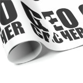 Geocacher Geschenkpapier (Rolleneckpunkt)