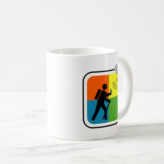 GeoCacher Kaffeetasse (VorderseiteRechts)