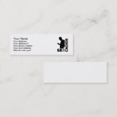 Geocacher Mini Visitenkarte (Vorne/Hinten)