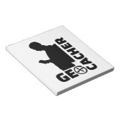 Geocacher Notizblock (angewinkelt)