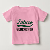Geocacher (Zukunft) Baby T-shirt (Vorderseite)