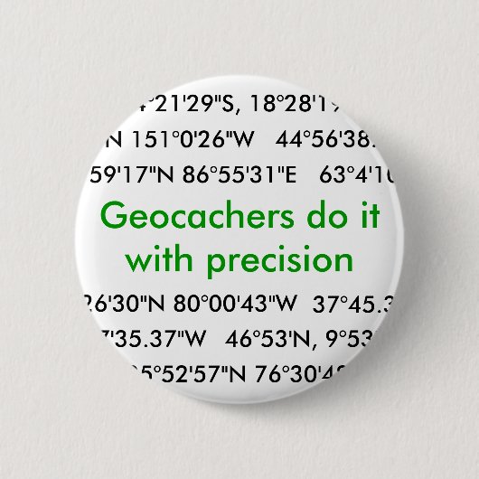 Geocachers tun es… button (Vorderseite)
