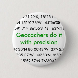 Geocachers tun es… button