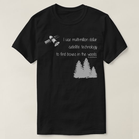 Geocaching 15 T-Shirt (Design vorne)