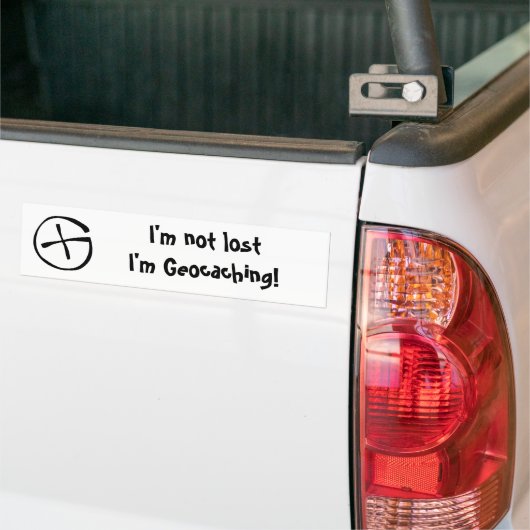 Geocaching Autoaufkleber (Auf Lkw)