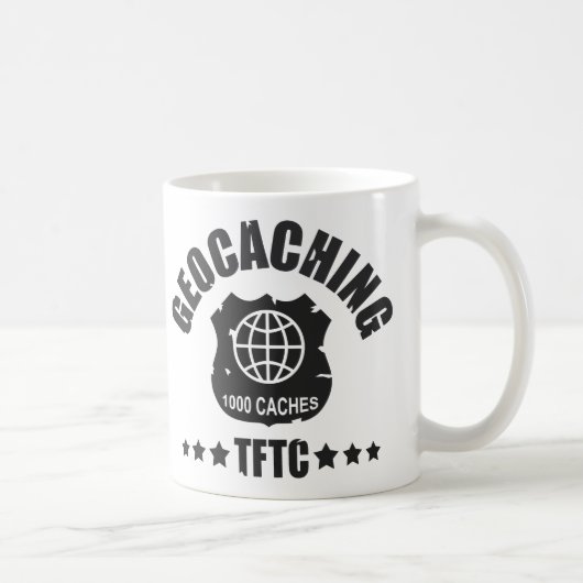 Geocaching Award 1000 Kaffeetasse (Rechts)