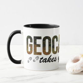 Geocaching bringt Geocacher-Geschenkideen mit Tass Tasse