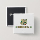 Geocaching Button (Vorne & Hinten)