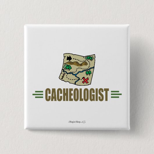Geocaching Button (Vorderseite)