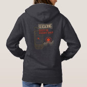Geocaching Day ist jeden Tag GPS Graphic Hoodie (Rückseite)