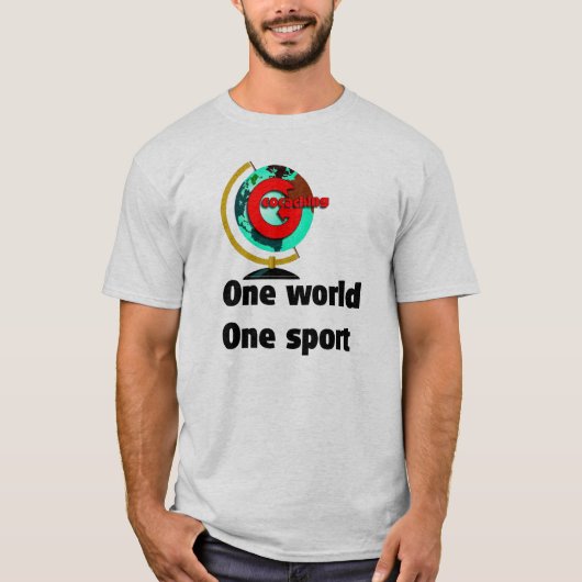 Geocaching ein Sport der Welt eine T-Shirt (Vorderseite)