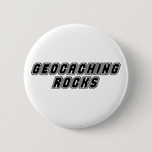 Geocaching Felsen Button