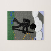 GEOCACHING GEOCACHER PUZZLE (Horizontal)