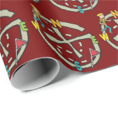 Geocaching Geschenkpapier (Rolleneckpunkt)