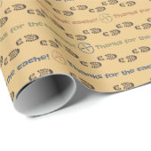 Geocaching Geschenkpapier (Rolleneckpunkt)