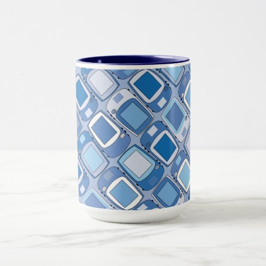 Geocaching-GPS-Navigationseinheiten Tasse (Zentrum)